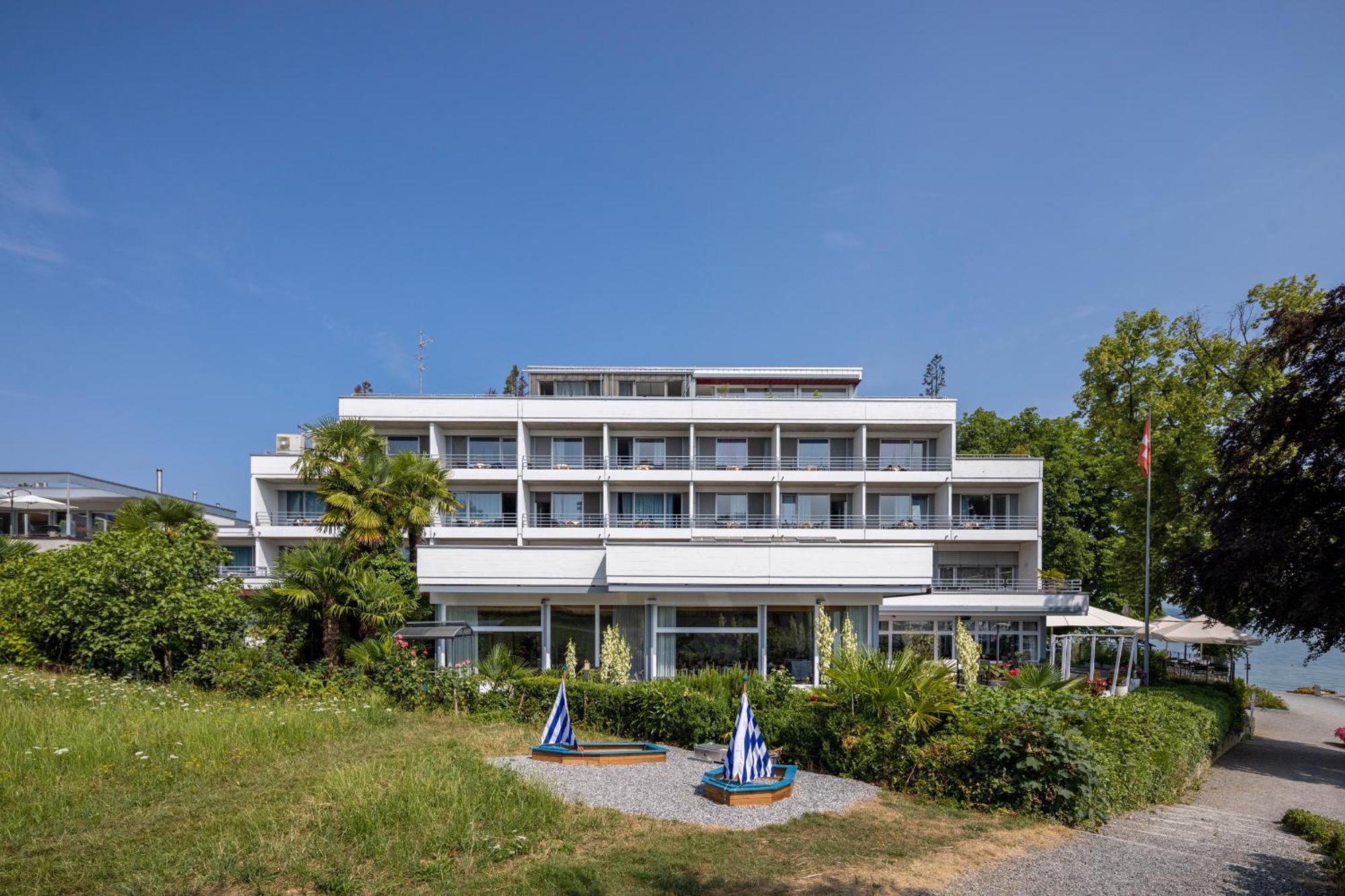 Park - Hotel Inseli Romanshorn Eksteriør billede