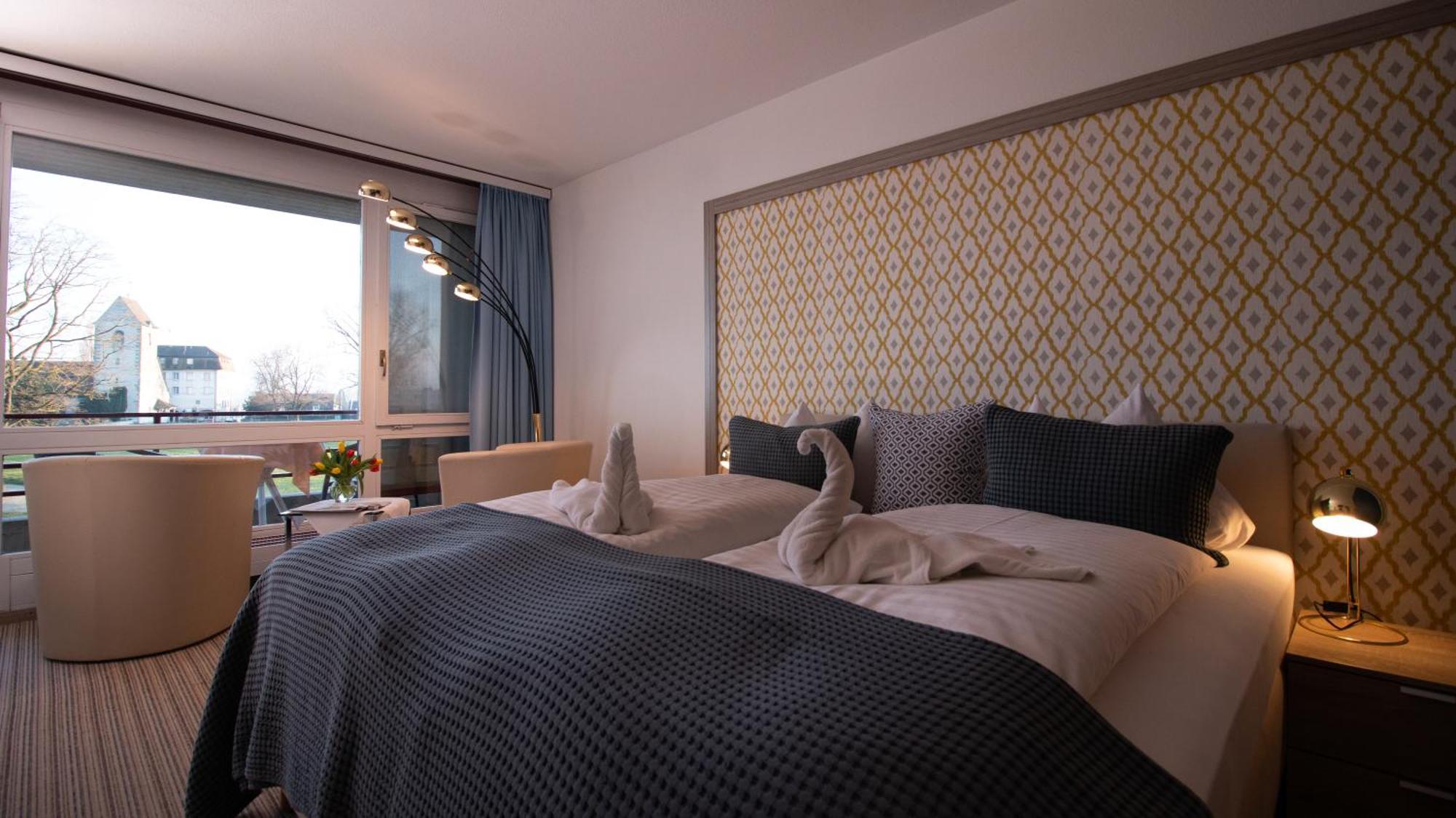 Park - Hotel Inseli Romanshorn Eksteriør billede