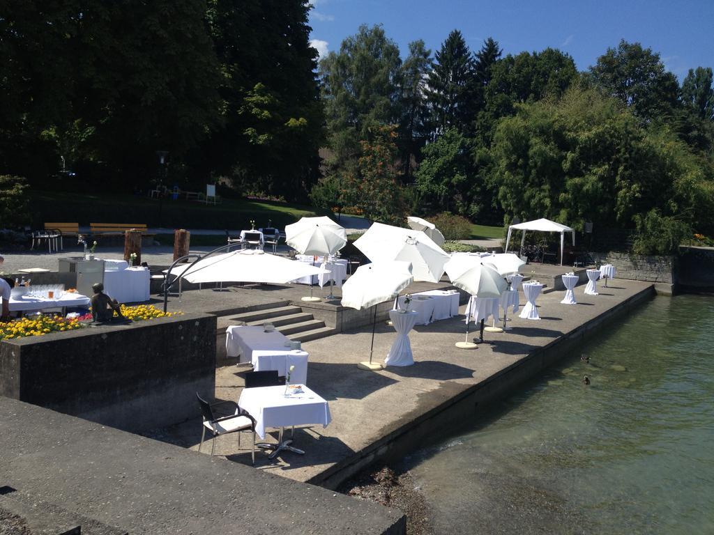 Park - Hotel Inseli Romanshorn Eksteriør billede